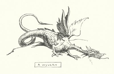 Ein Wyvern von English School