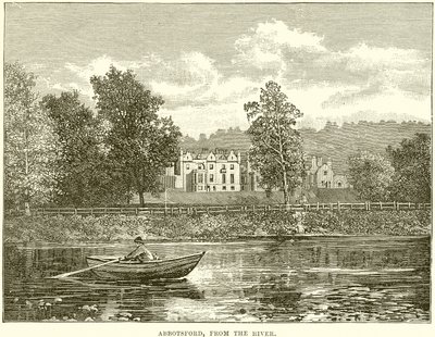 Abbotsford vom Fluss aus von English School