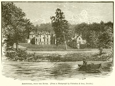 Abbotsford, vom Fluss aus von English School
