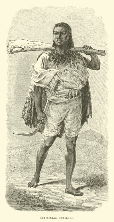 Abessinischer Füsilier von English School
