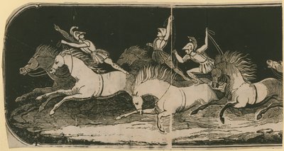 Akrobatisches Reiten von English School