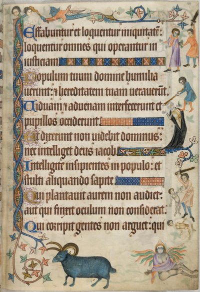Psalm 93, Szenen des Mordes, aus 