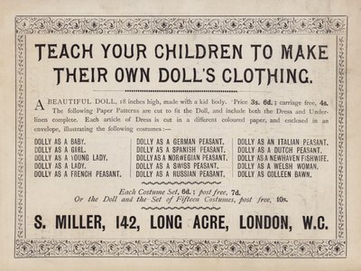 Werbung von English School
