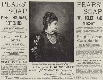 Werbung, Pears