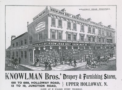 Werbung für Knowlman Bros von English School