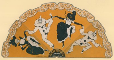 Werbeblatt für das Theatre Metropole, Peckham, London von English School
