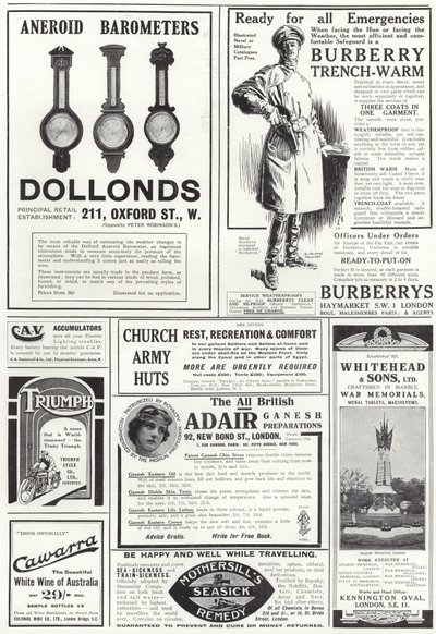 Werbung aus The Sphere von English School