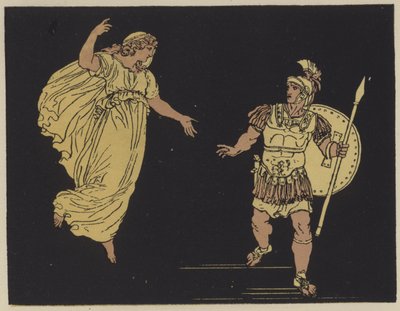 Aeneas und der Schatten von Creusa von English School