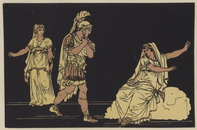 Aeneas und der Schatten von Dido von English School