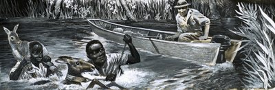 Afrikaner retten Tiere von English School