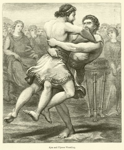 Ajax und Ulysses ringen von English School