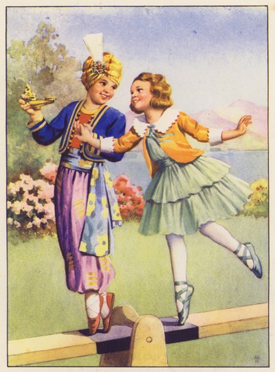 Aladdin und Margery Daw von English School