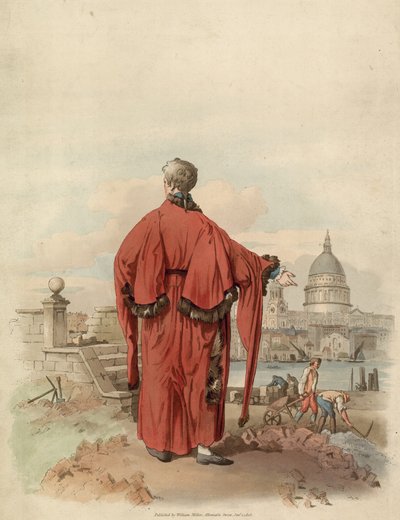 Alderman des Mansion House, London von English School