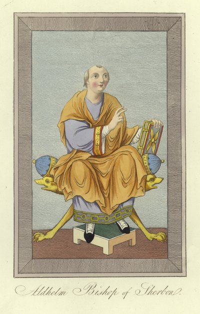 Aldhelm, Bischof von Sherborne von English School