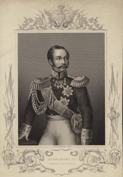 Alexander II. von Russland von English School