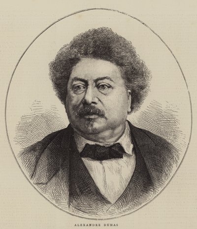 Alexandre Dumas (Stich) von English School