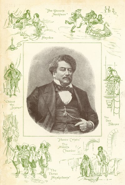 Alexandre Dumas, Autor von Der Graf von Monte Cristo von English School