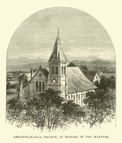 Ambatonakanga-Kirche, zum Gedenken an die Märtyrer von English School