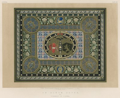 Ein Albumdeckel von Girardet aus Wien von English School