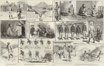 Ein versuchter Aufstieg auf den Fusi-Yama von English School