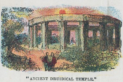 Altes druidisches Tempel von English School
