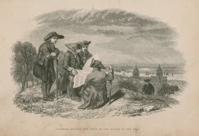 Anderson liest die Nachrichten von der Schlacht am Nil; Illustration aus Poor Jack von Frederick Marryat von English School