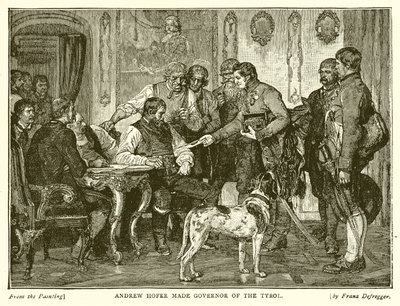 Andrew Hofer, Gouverneur von Tirol von English School