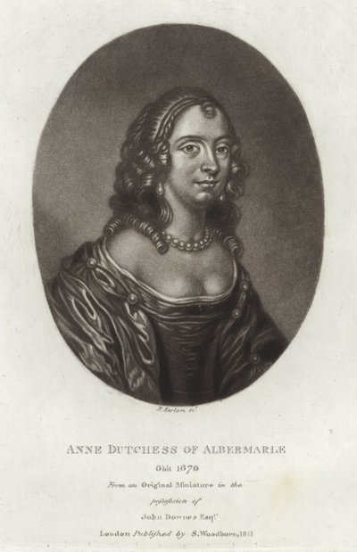 Anne Herzogin von Albemarle von English School
