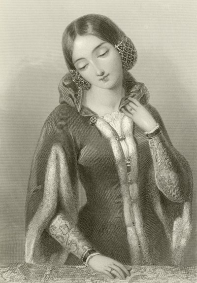 Anne von Böhmen, Königin von König Richard II. von English School
