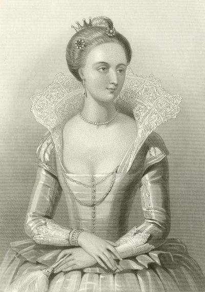 Anne von Dänemark, Königin von König Jakob I. von English School