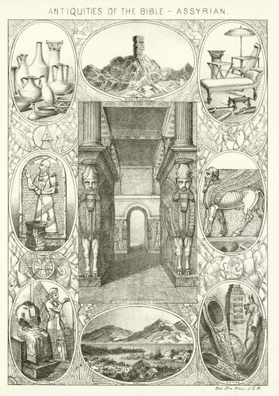 Antiquitäten der Bibel - Assyrisch von English School