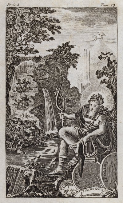Apollo (Gravur) von English School
