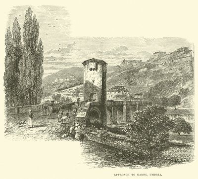 Zugang zu Narni, Umbrien von English School