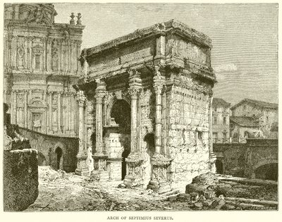 Bogen des Septimius Severus von English School