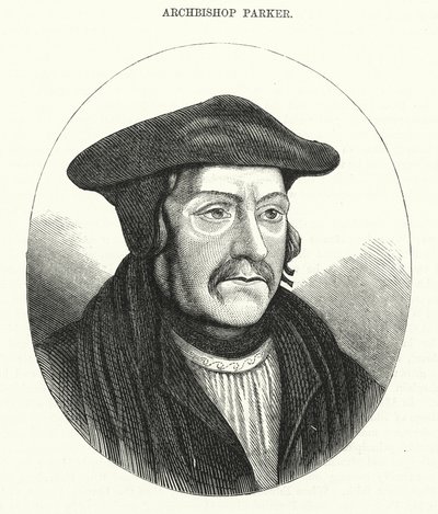 Erzbischof Parker (Gravur) von English School
