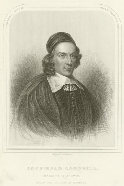 Archibald Campbell, Marquis von Argyle von English School