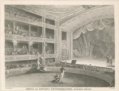 Arena des Astleys Amphitheaters, Surrey Road von English School