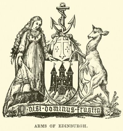 Wappen von Edinburgh von English School