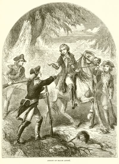 Verhaftung von Major Andre von English School