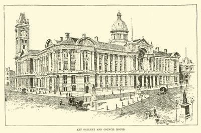 Kunstgalerie und Rathaus von English School