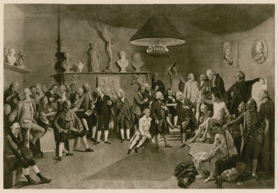 Künstlertreffen zum Skizzieren von Aktmodellen von English School
