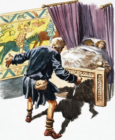 Attentäter am Bett von English School