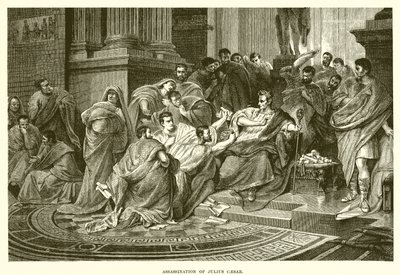 Ermordung von Julius Caesar von English School
