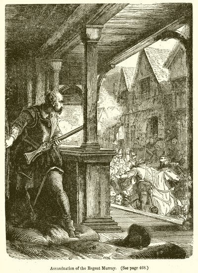 Ermordung des Regenten Murray von English School