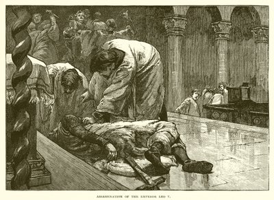 Ermordung des Kaisers Leo V. von English School