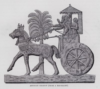 Assyrischer Streitwagen von English School