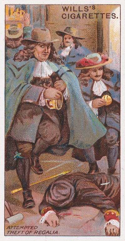 Versuchter Diebstahl der Insignien von English School