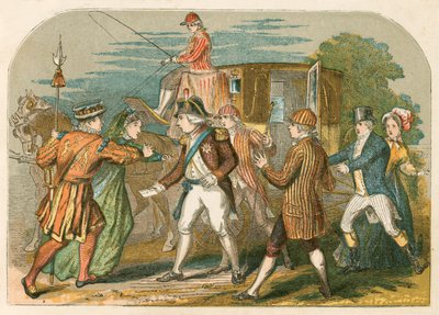 Versuchtes Attentat auf George III durch Margaret Nicholson von English School