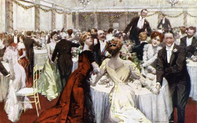 Auld Lang Syne, Silvester, Savoy Hotel von English School