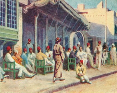 Bagdad, Typisches Kaffeehaus von English School